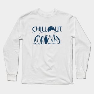 Penguins and chill Long Sleeve T-Shirt